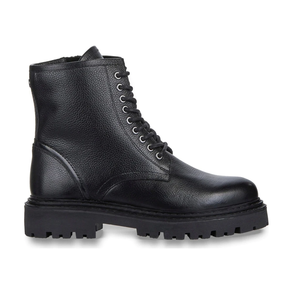 Marco Tozzi Women's Black Lace-Up Boots, 6 Uk, Ankle Boots For