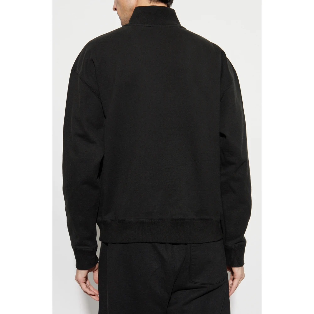 Kenzo Sweatshirt met logopatch Black Heren