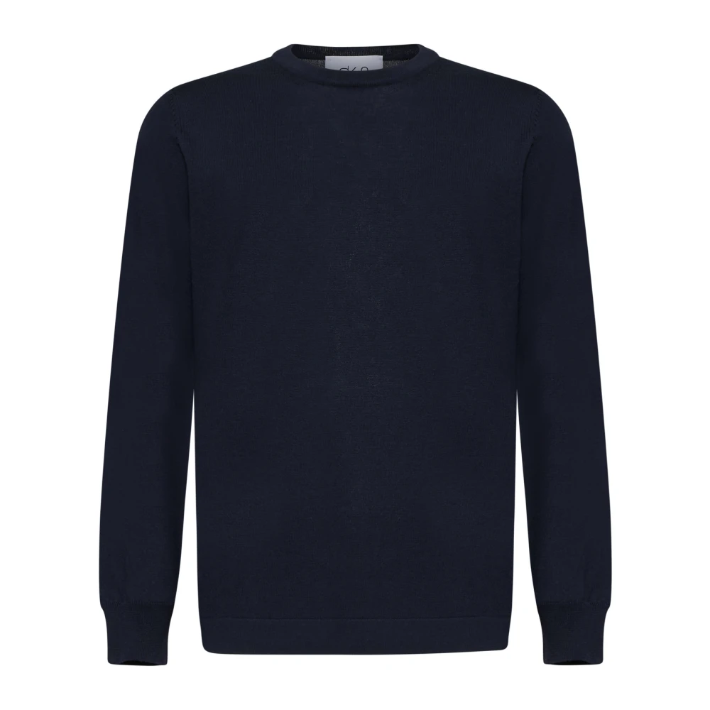 D4.0 Blauwe Sweaters voor Mannen Blue Heren