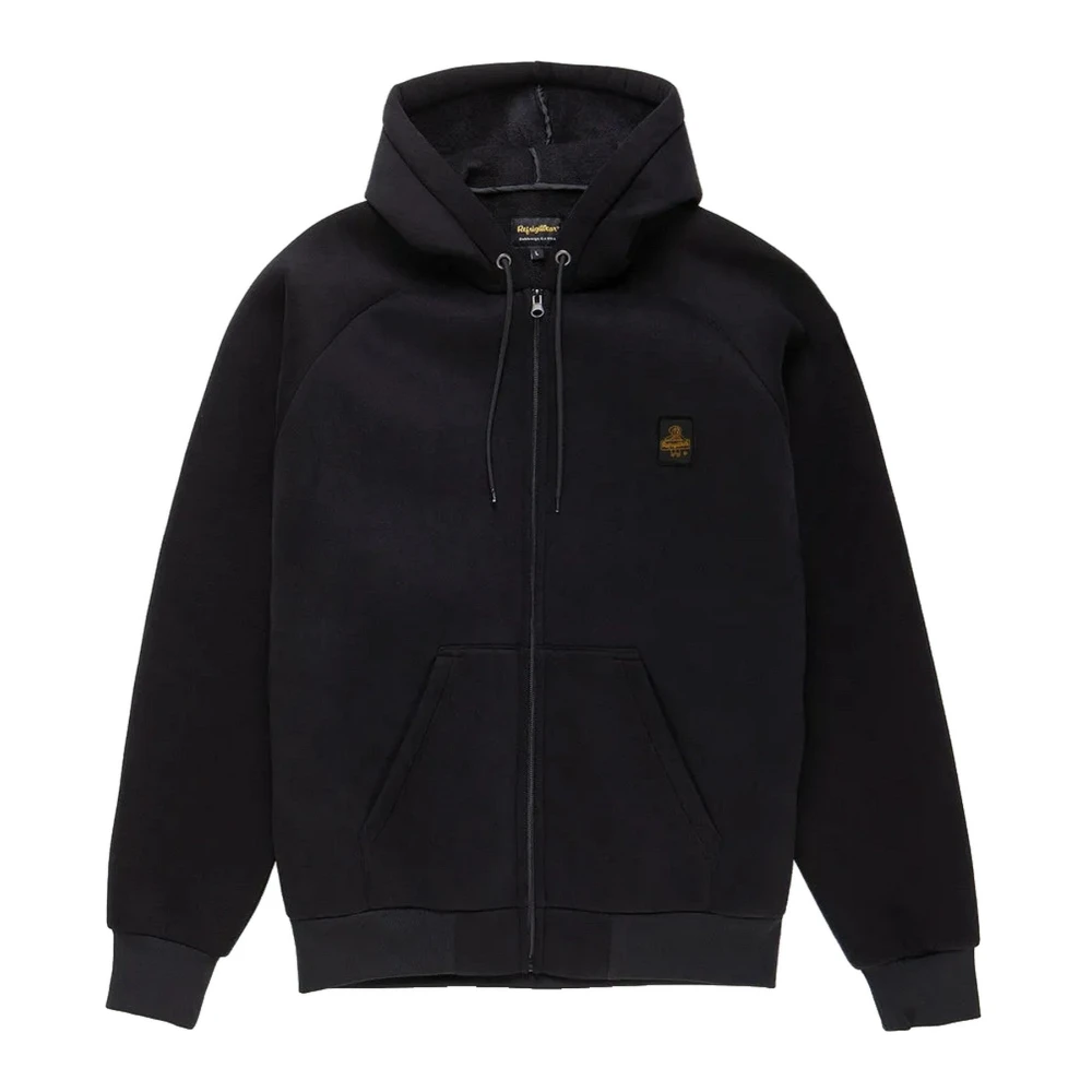 RefrigiWear Stijlvolle Jas met 100% Samenstelling Black Heren