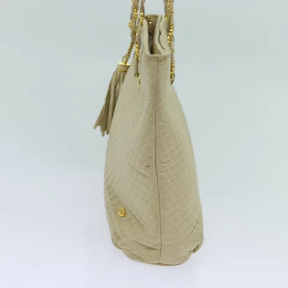 Bally Pre-owned Leather shoulder-bags Beige Dames