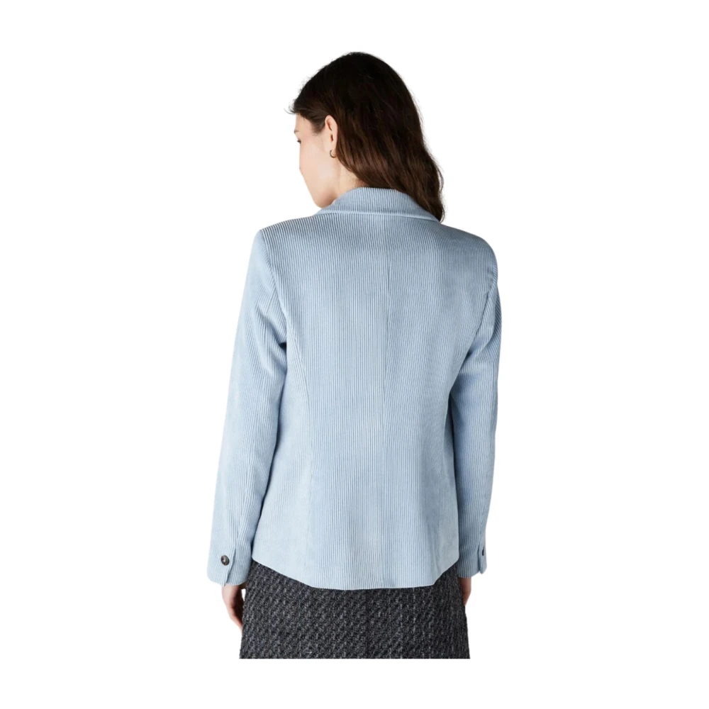 Marella Stijlvolle Jas Curzia Blue Dames