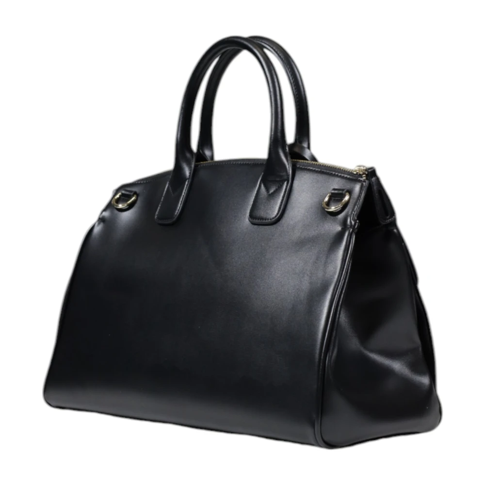 Armani Exchange Middelgrote Polyester Dames Tas Collectie Black Dames