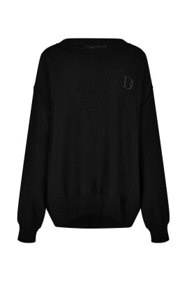 pull-en-maille-a-logo-statement