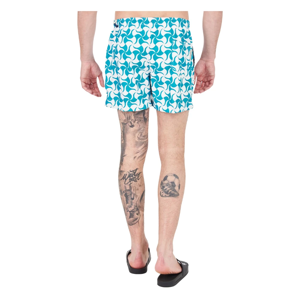 Peninsula Mediterrane Stijl Zwemkleding Groen Blue Heren