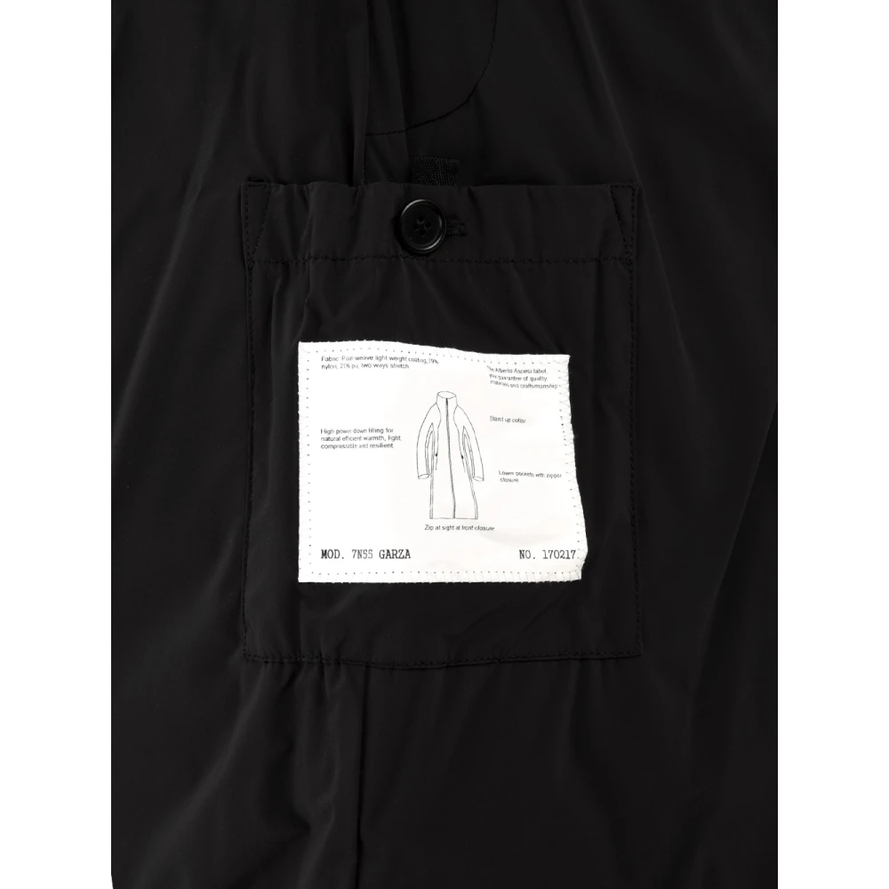 Aspesi Elegante Zwarte Jas Model I7N Black Dames