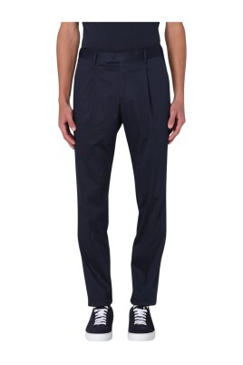 blue-pleated-dress-pants