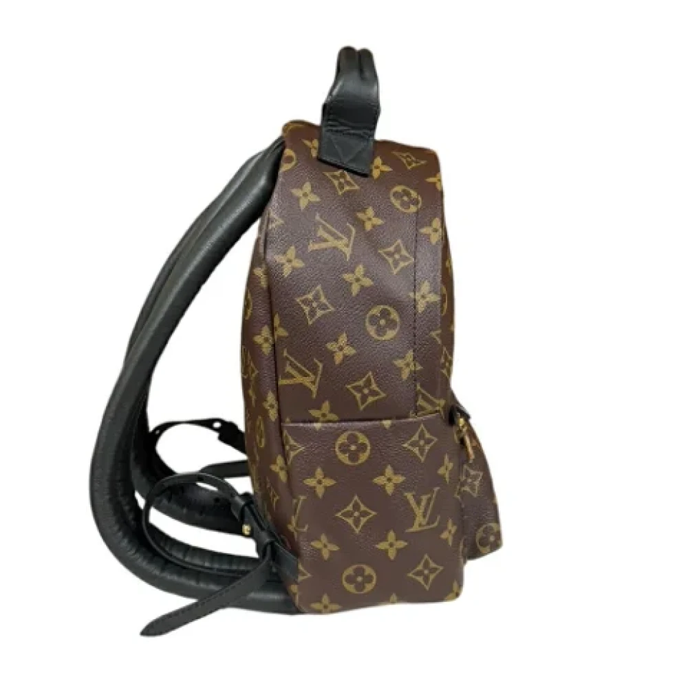Louis Vuitton Vintage Pre-owned Canvas backpacks Brown Dames