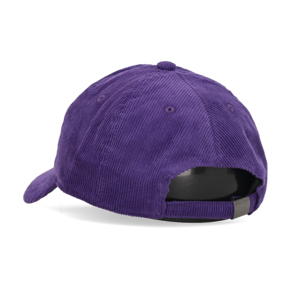 Carhartt WIP Gebogen Klep Harlem Cap Streetwear Purple Heren