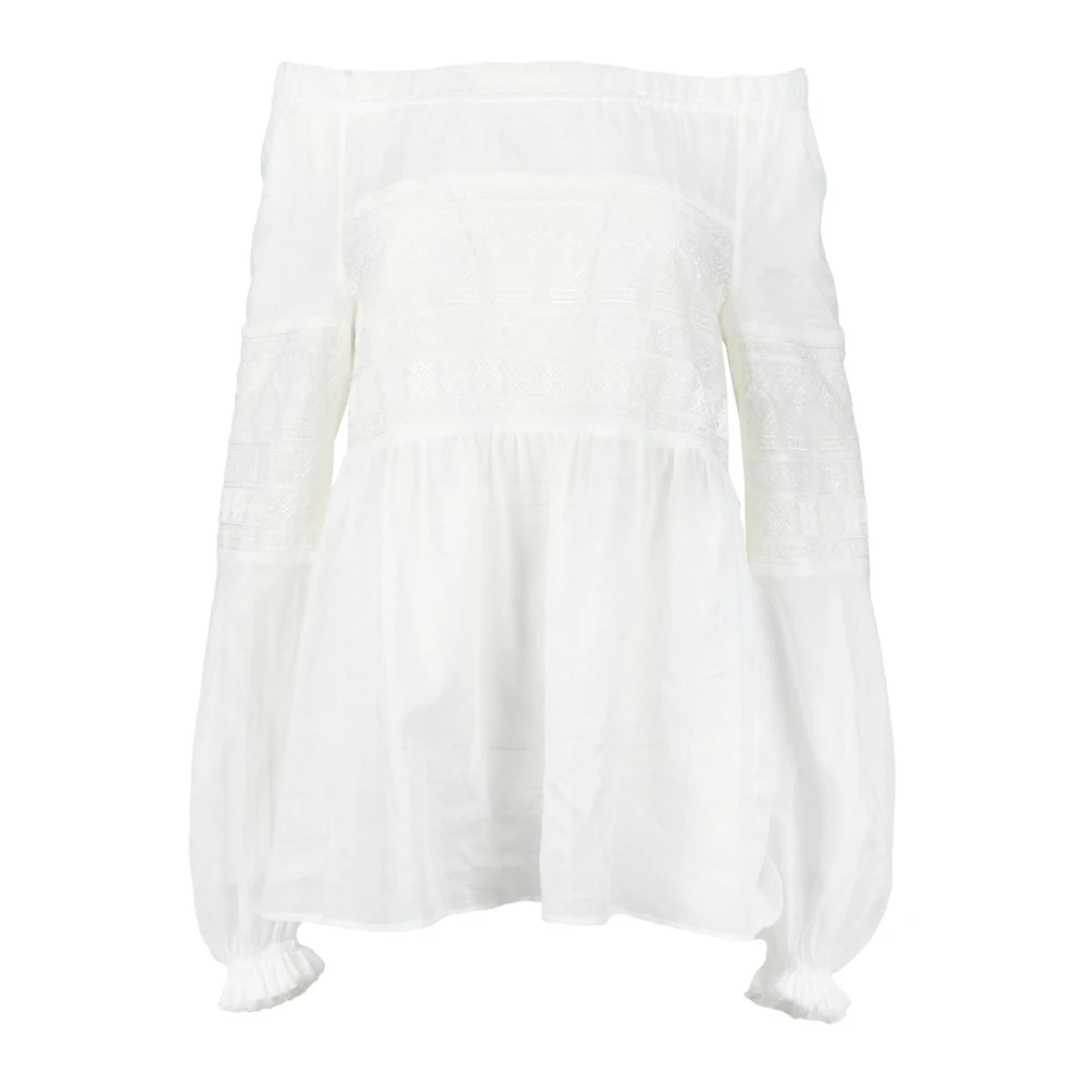 Seafarer Katoenen Zeemansshirt White Dames