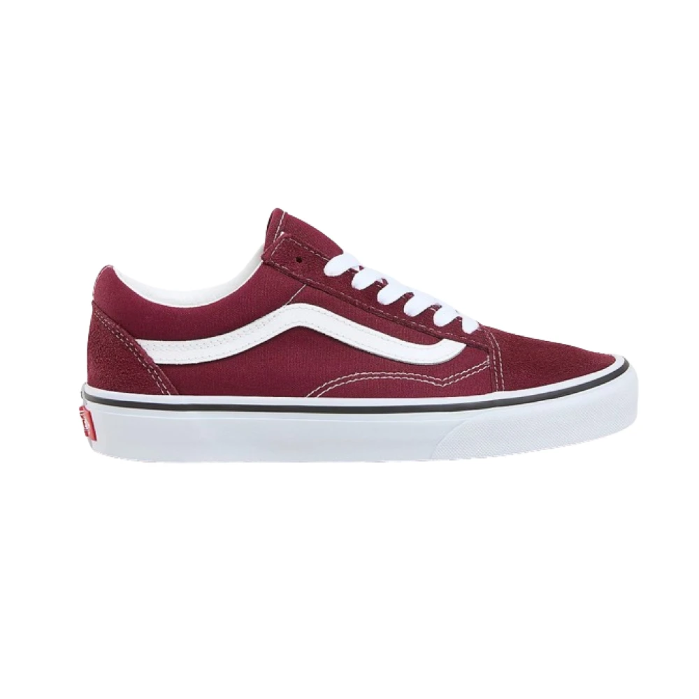 Vans Klassieke Old Skool Sneakers Heren Schoenen Rood