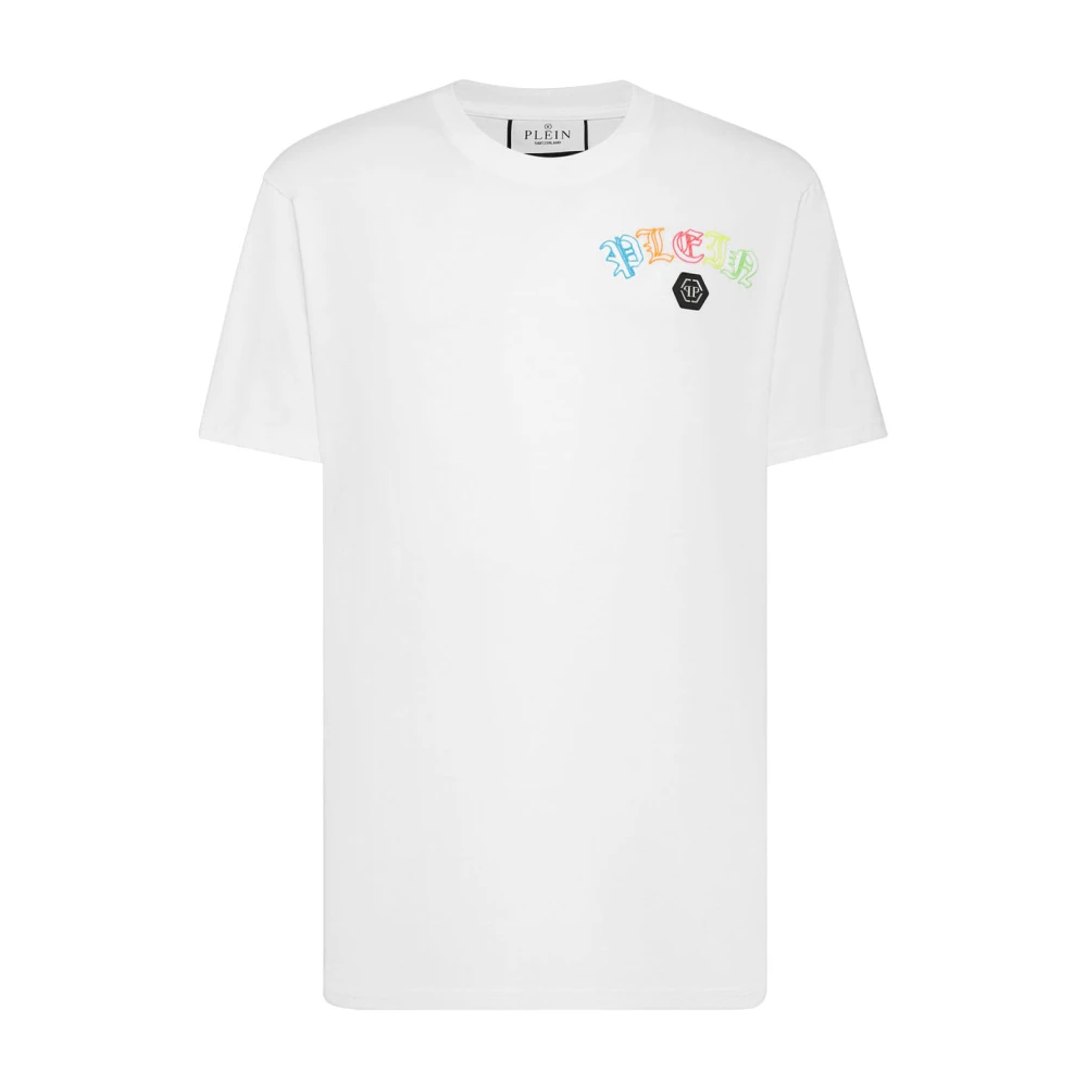 Philipp Plein Casual T-shirt met uniek ontwerp White Heren