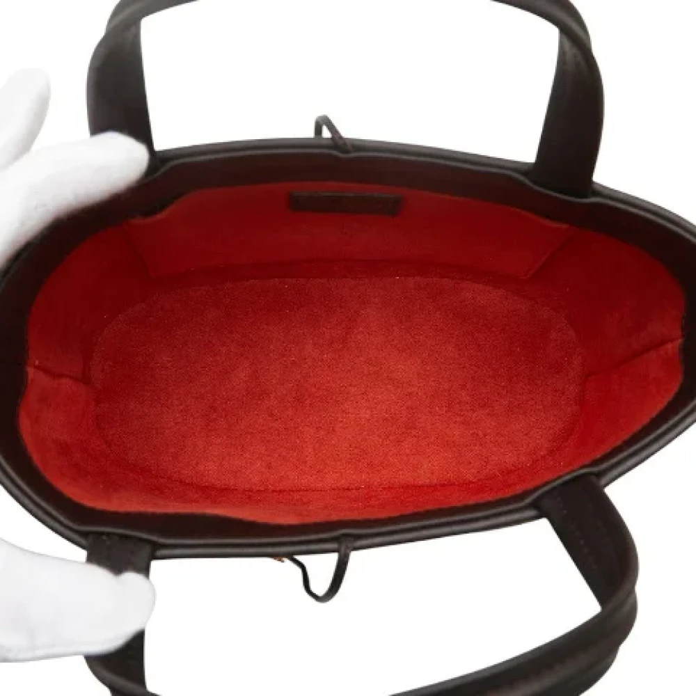 Louis Vuitton Vintage Pre-owned Leather handbags Brown Dames