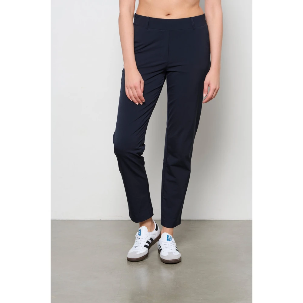 &Co Woman Slim Fit Broek Blue Dames