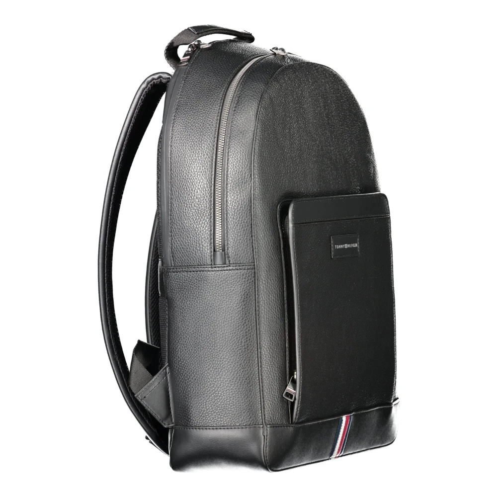 Tommy Hilfiger Zwarte rugzak met verstelbare banden Black Heren