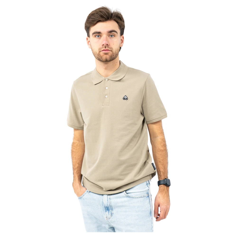 Moose Knuckles Polo Shirts Green Heren