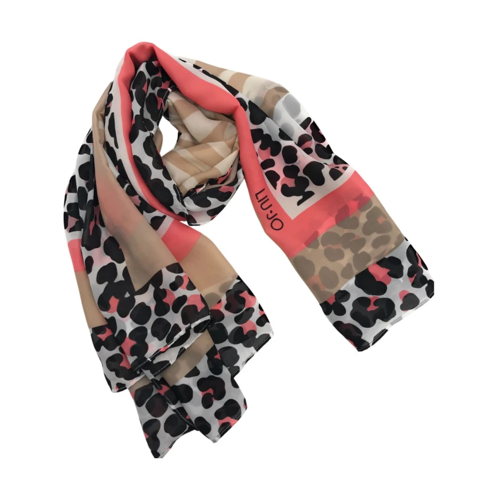 Liu Jo Dierenprint Sjaal Mix Stijl Multicolor Dames