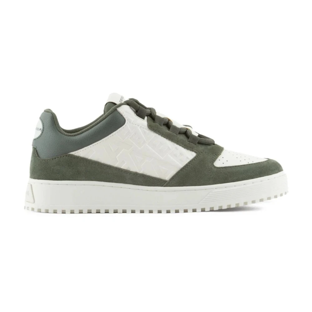 Emporio Armani Sneakers Green, Herr