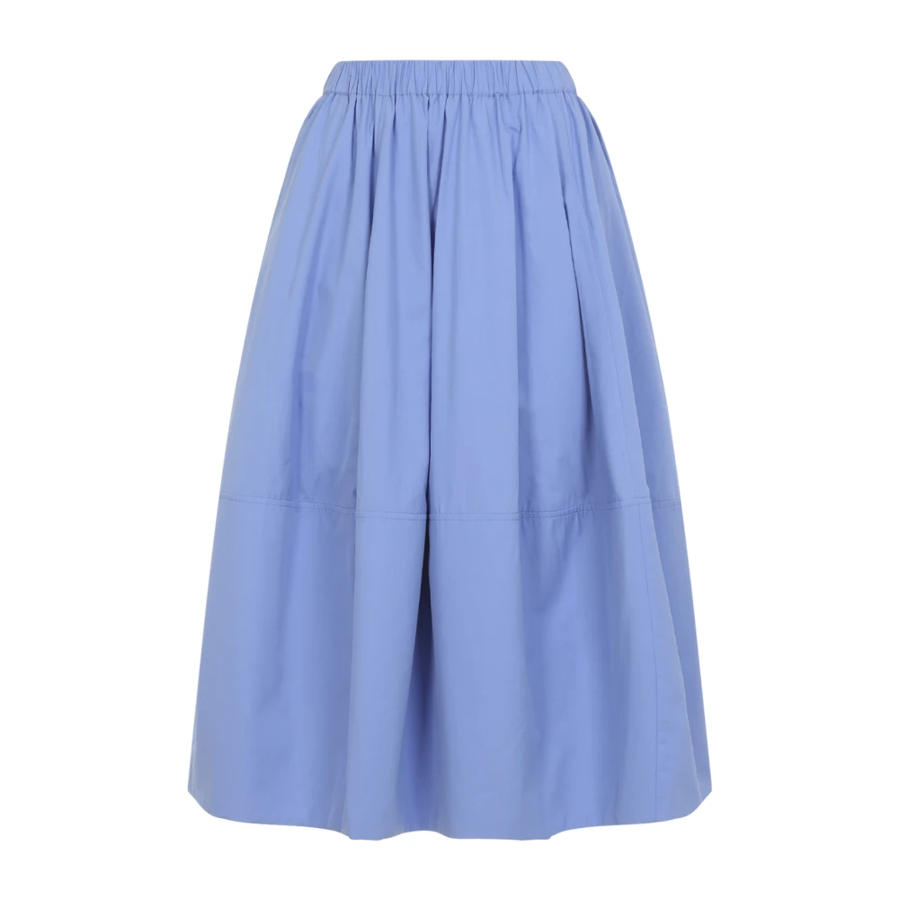 Co Blue Bubble Midi Skirt - Female - Midi Skirts - Xs - Skirts