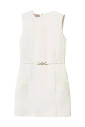 polyester-jurk-met-afneembare-riem