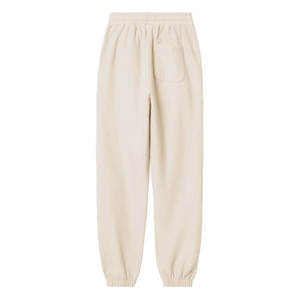 Carhartt WIP Amerikaanse Script Lange broek White Dames