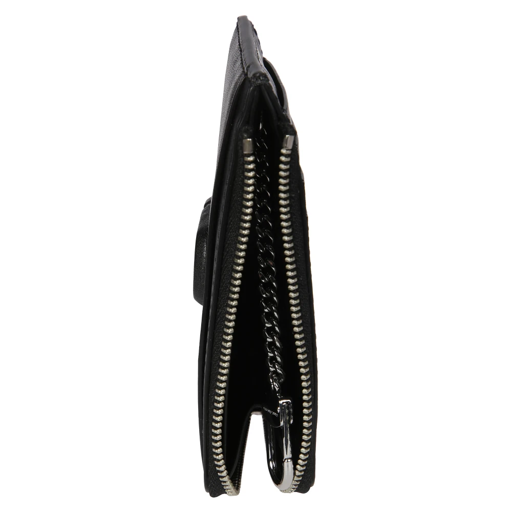 Marc Jacobs Stijlvolle Multi Wallet met Top Zip Black Dames