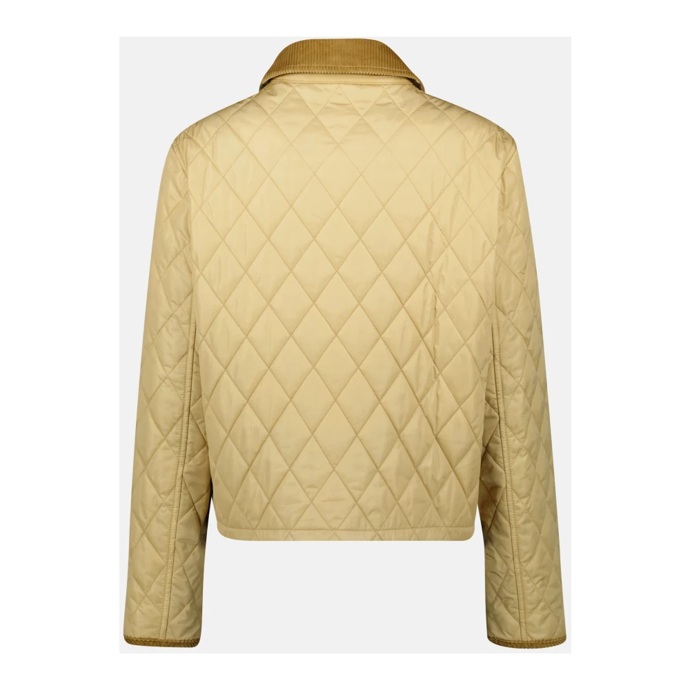 Burberry Gewatteerde Beige Jas Lente-Zomer 2025 Beige Dames