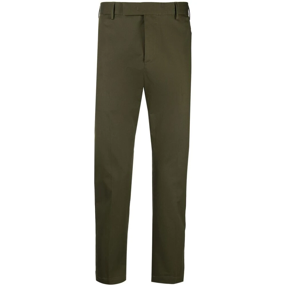 Pt01 Suit Trousers Green Heren