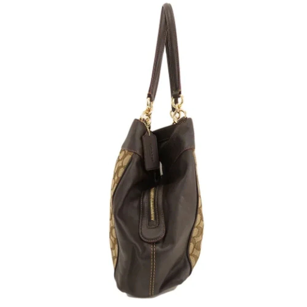 Coach Pre-owned Fabric totes Beige Dames