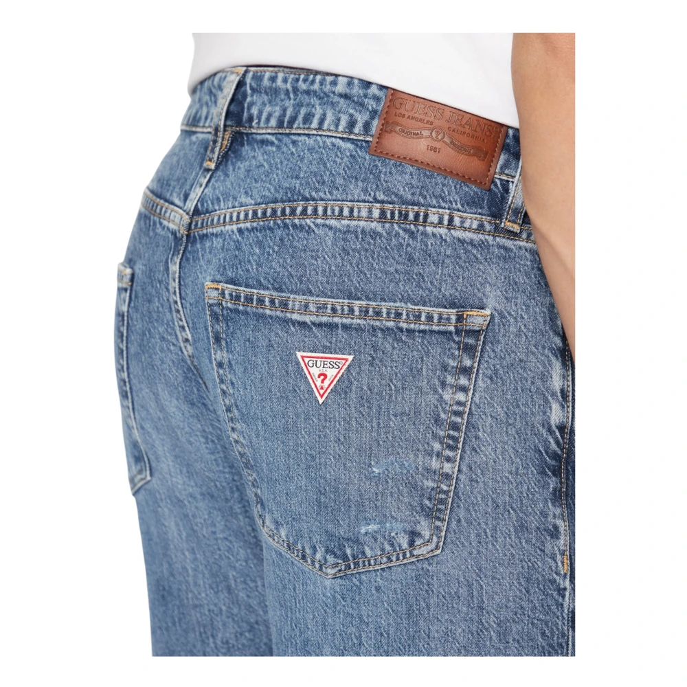 Guess Biologische Slim Jeans Blue Heren
