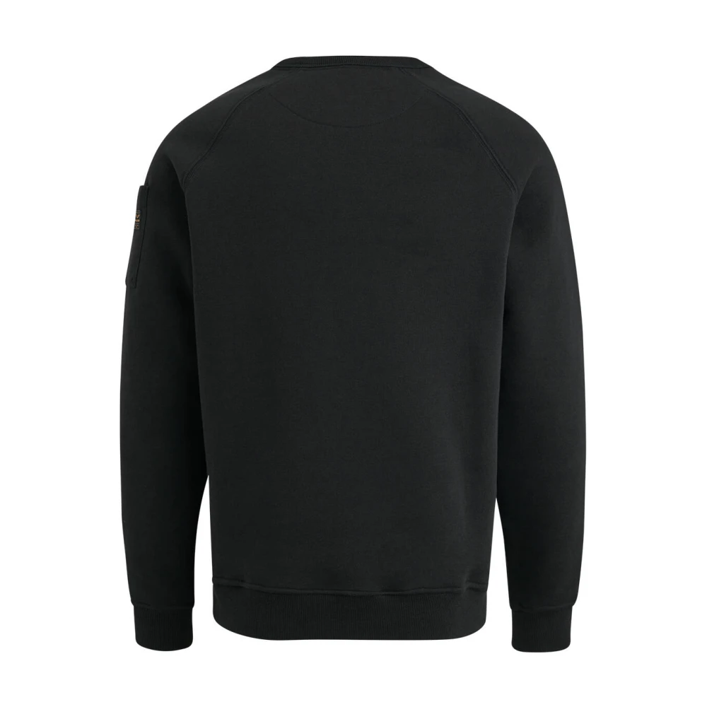 PME Legend Zachte Fleece Crewneck Sweatshirt Black Heren