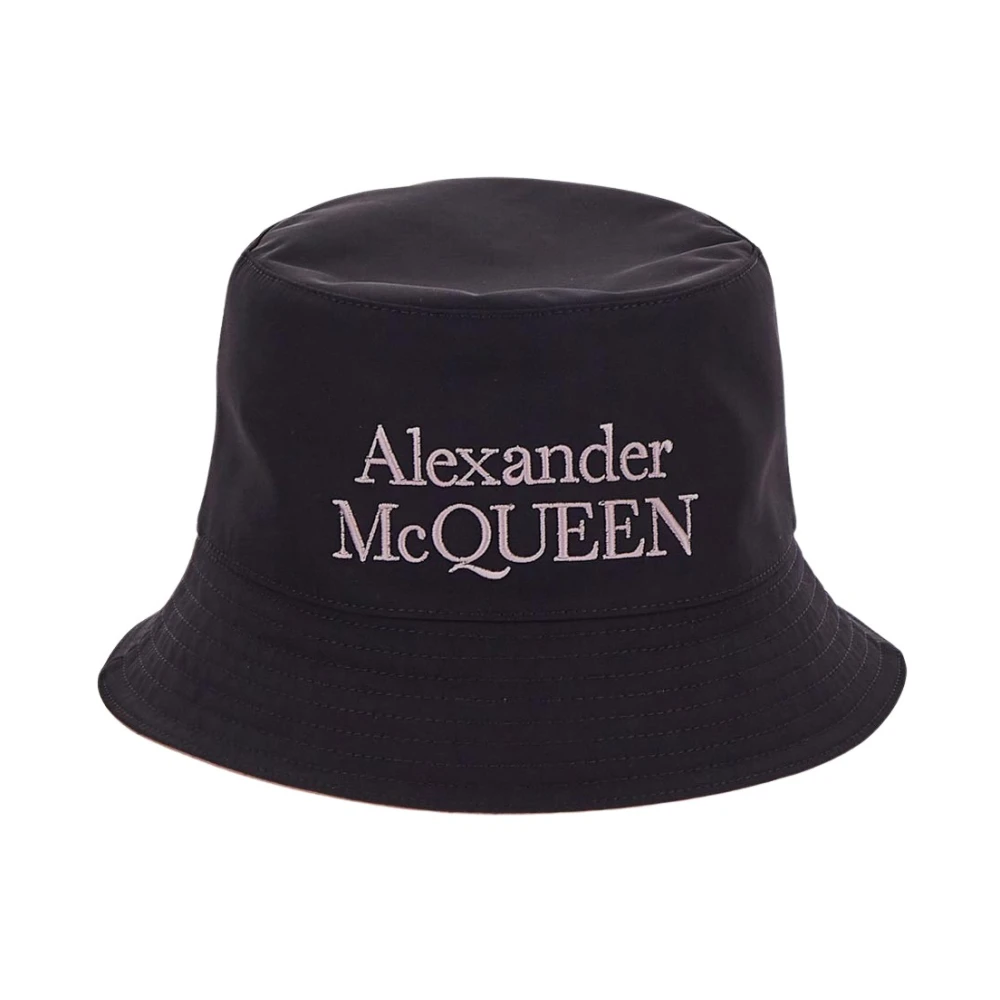 Alexander mcqueen Omkeerbare Skull Bucket Hat Black Heren