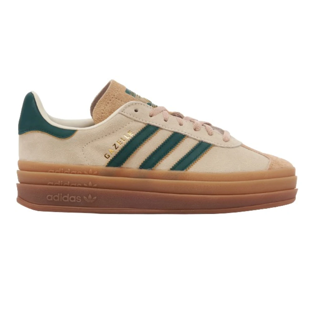Adidas Gazelle Bold - Female - Skateboarding - Beige - 7 Uk - Sport