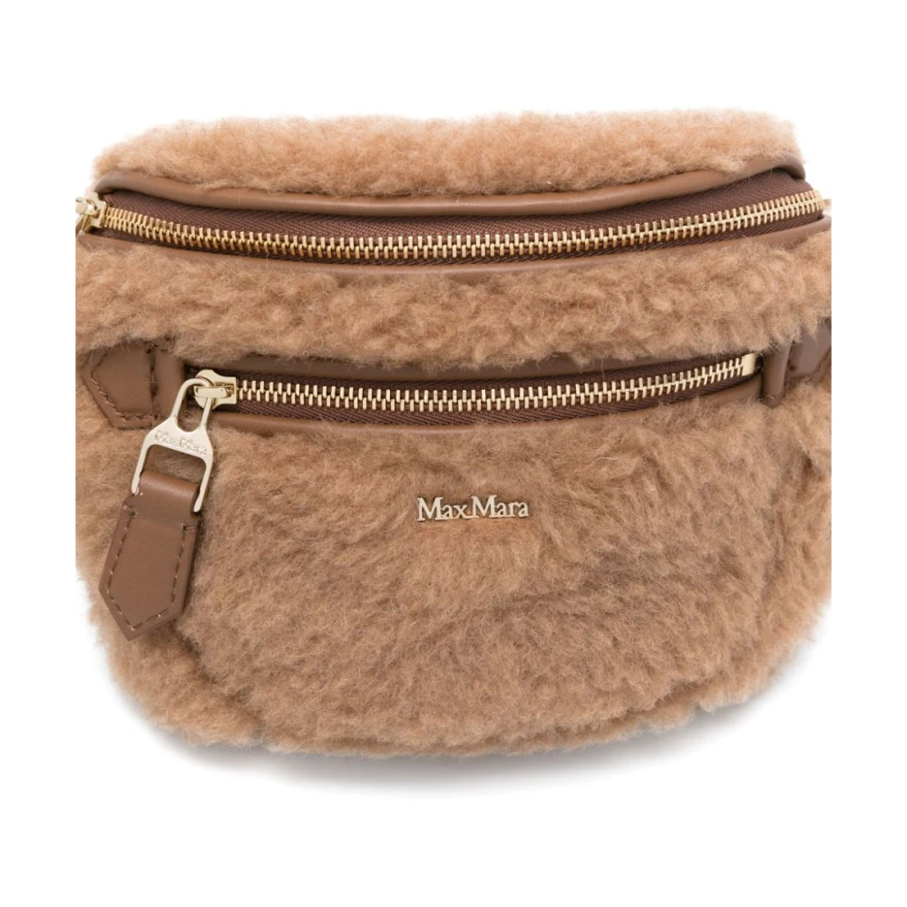 Max Mara Mini Bananenprint Jurk Brown Dames