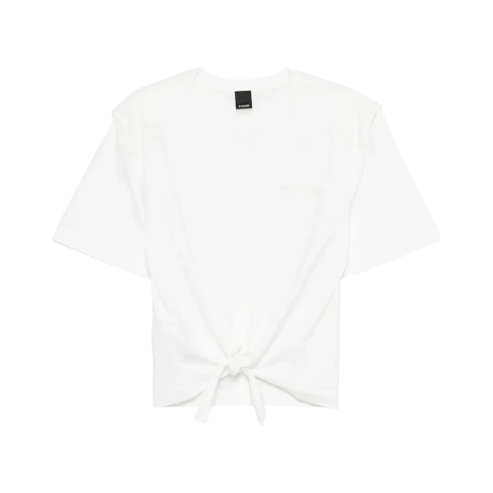 Pinko - Tops > T-Shirts - White - Pinko - Modalova
