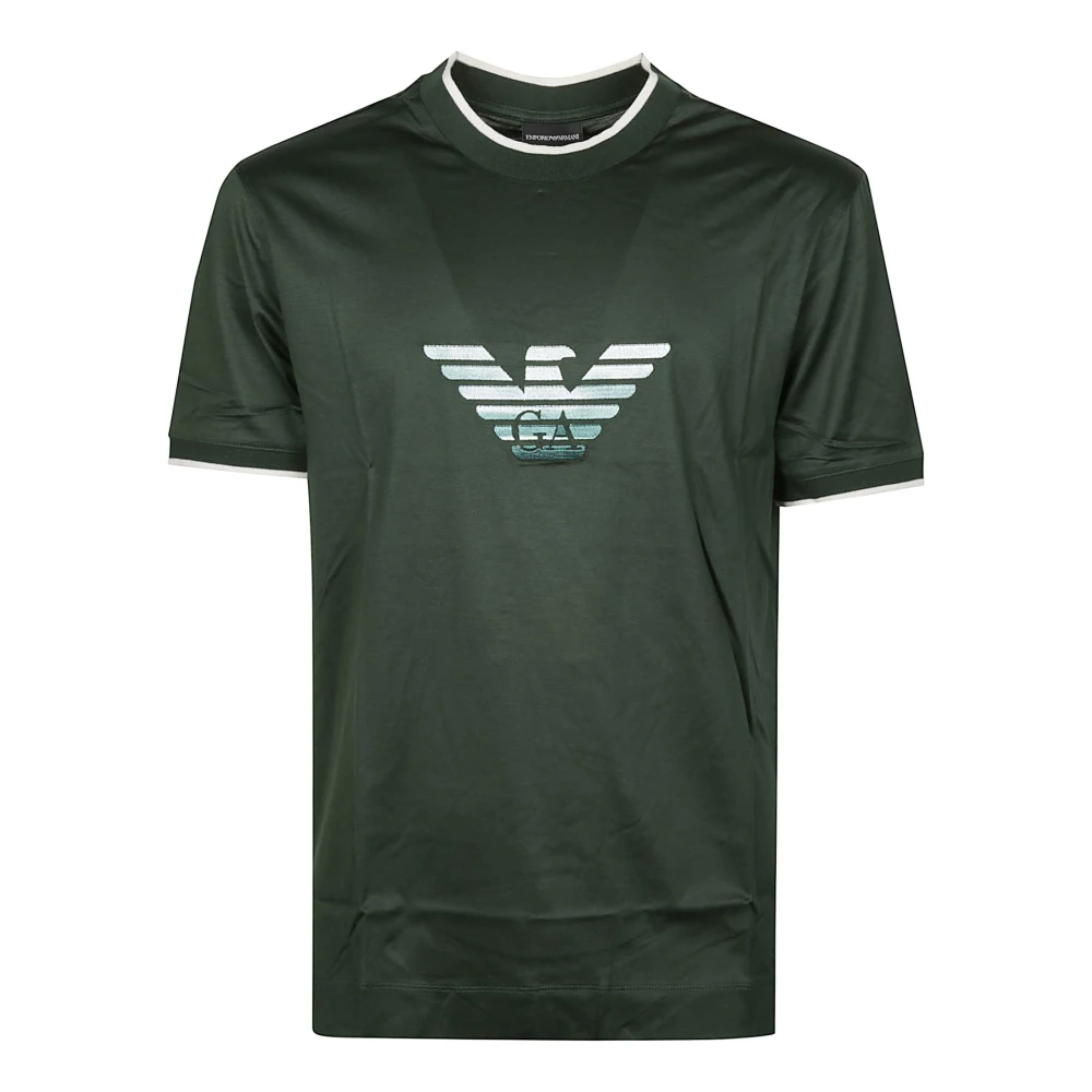 Emporio Armani Herren Grün Oberteile, Xlgröße: