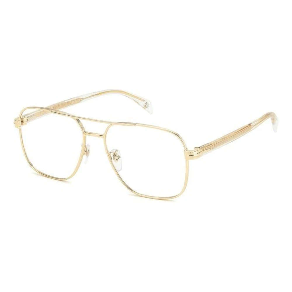 Eyewear By David Beckham Unisex Yellow Glasses, 57 Mm, 7103 Optical Frame