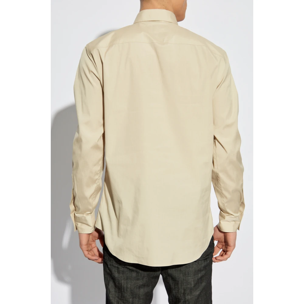 Dsquared2 Shirt met logo Beige Heren