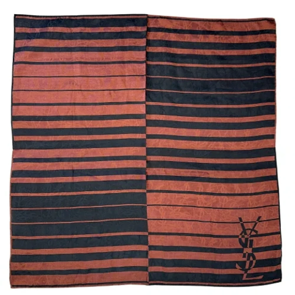 Pre-owned > Pre-owned Accessories > Pre-owned Scarves - - Yves Saint Laurent Vintage - Modalova