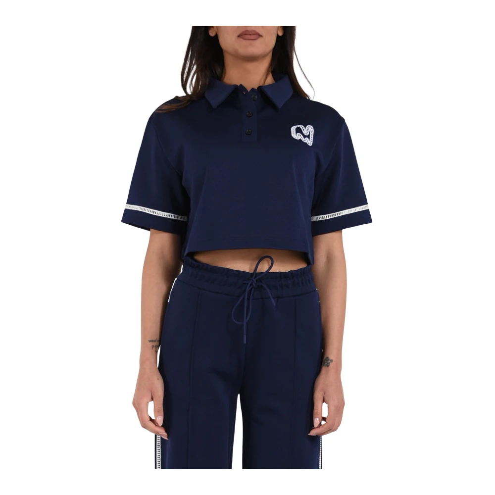 Msgm - Tops > Polo Shirts - Blue - Msgm - Modalova