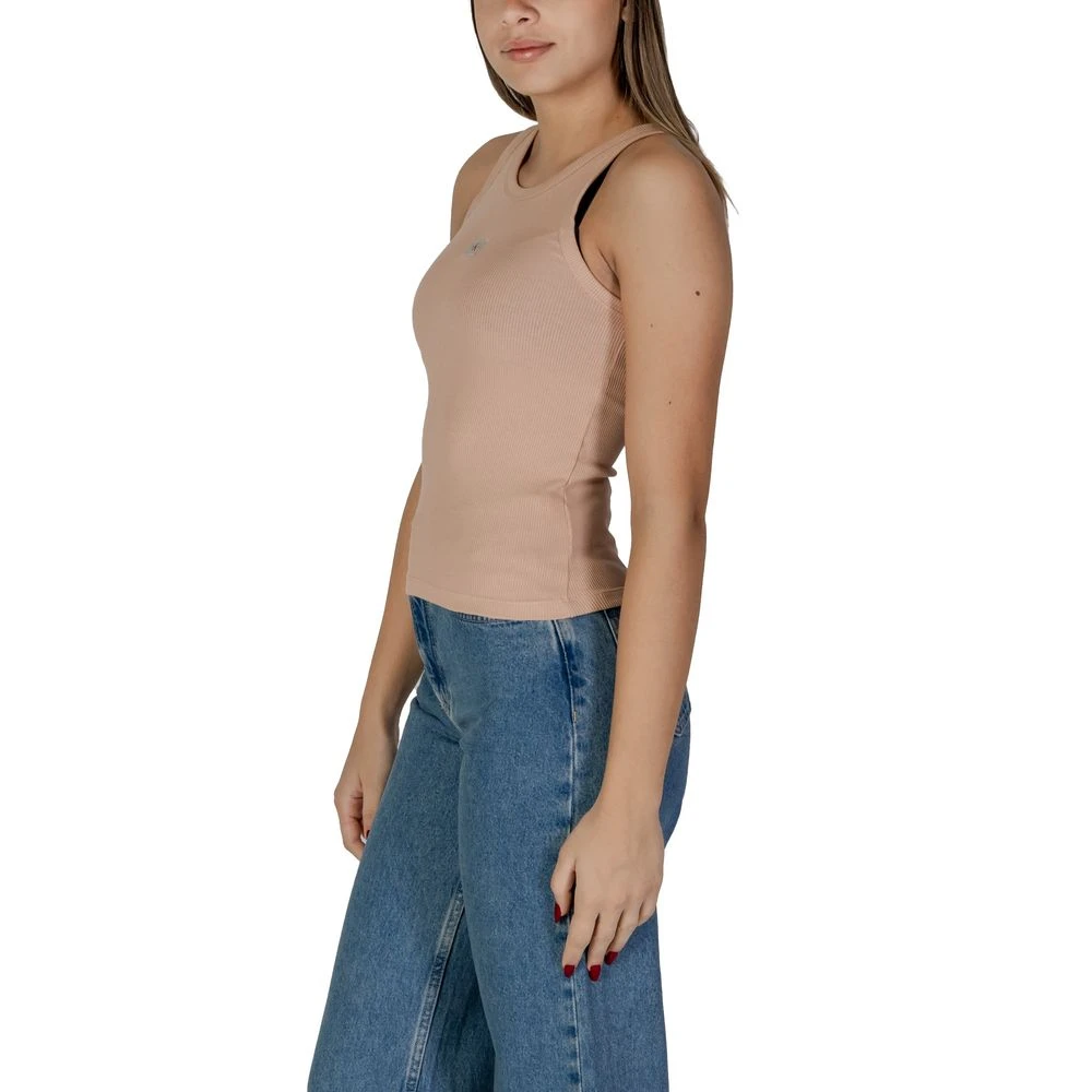 Calvin Klein Jeans Rosa Katoenen Tops & T-shirt Pink Dames