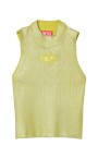 metallic-gebreide-mouwloze-top