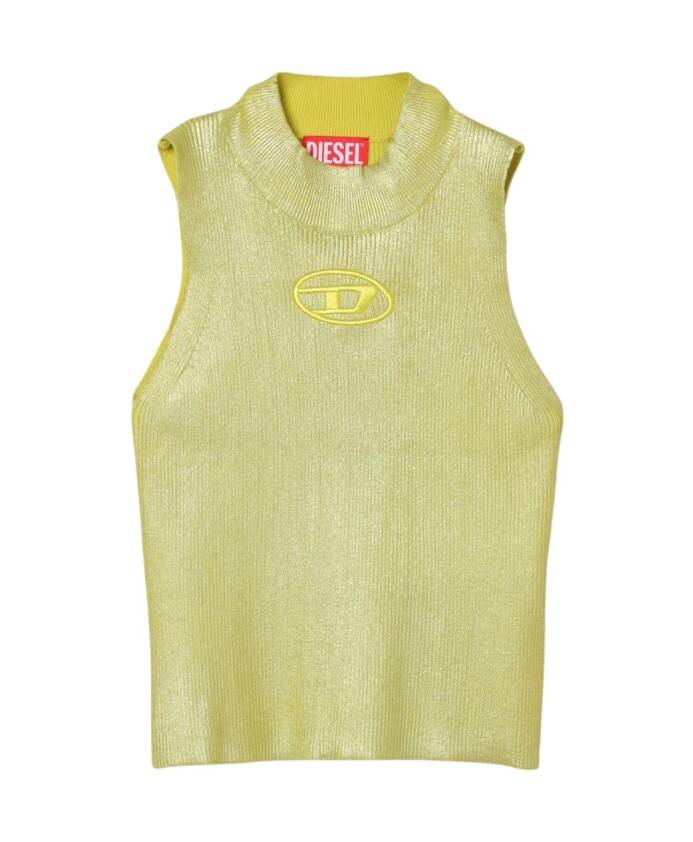 metallic-gebreide-mouwloze-top