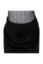 black-jacquard-tulle-drape-dress