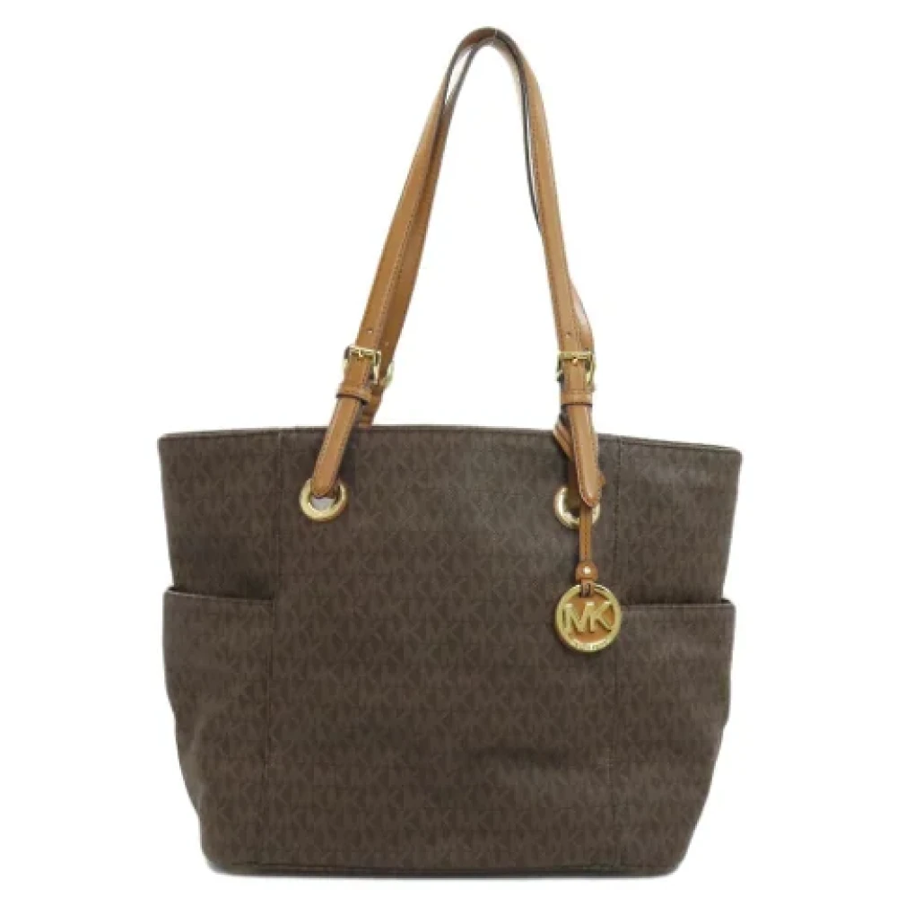 Michael Kors Pre-owned Fabric handbags Brown Dames