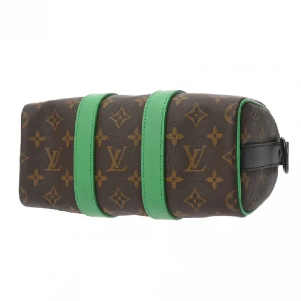 Louis Vuitton Vintage Pre-owned Canvas travel-bags Green Heren