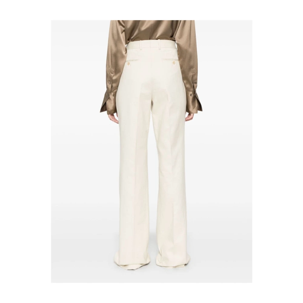 Tom Ford Witte Broek voor Vrouwen Aw24 White Dames