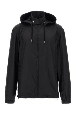 Skull Jacquard Vindjacka