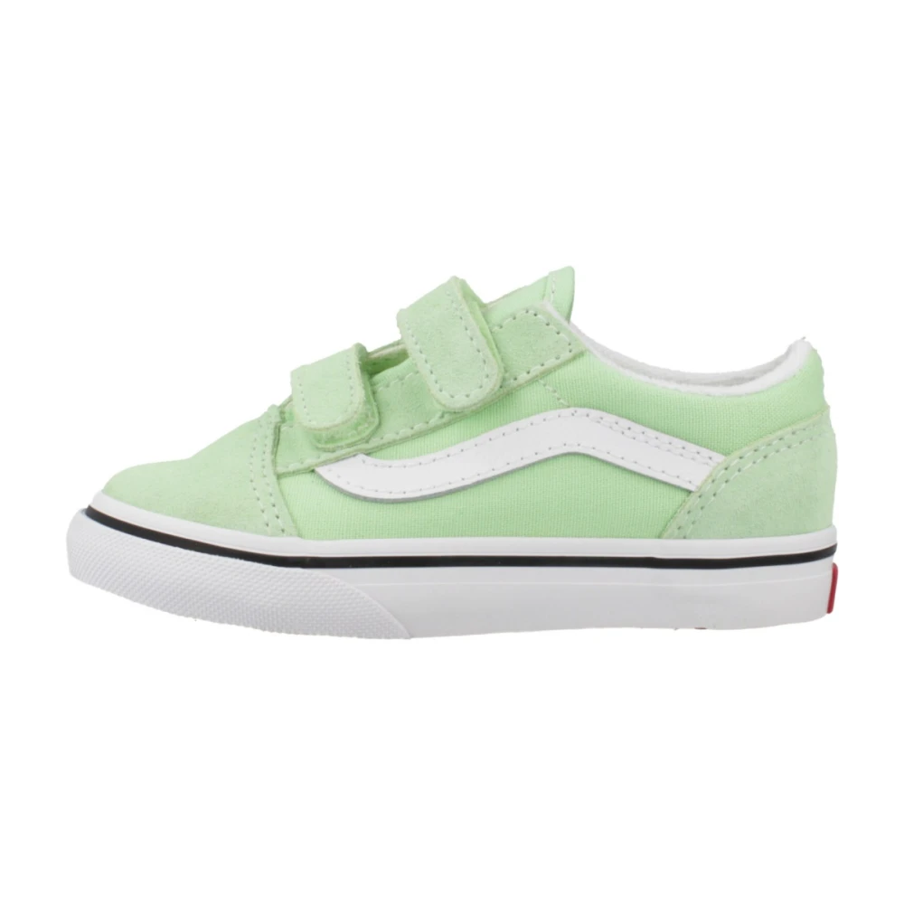 Vans Old Skool Sneakers Green, Pojke