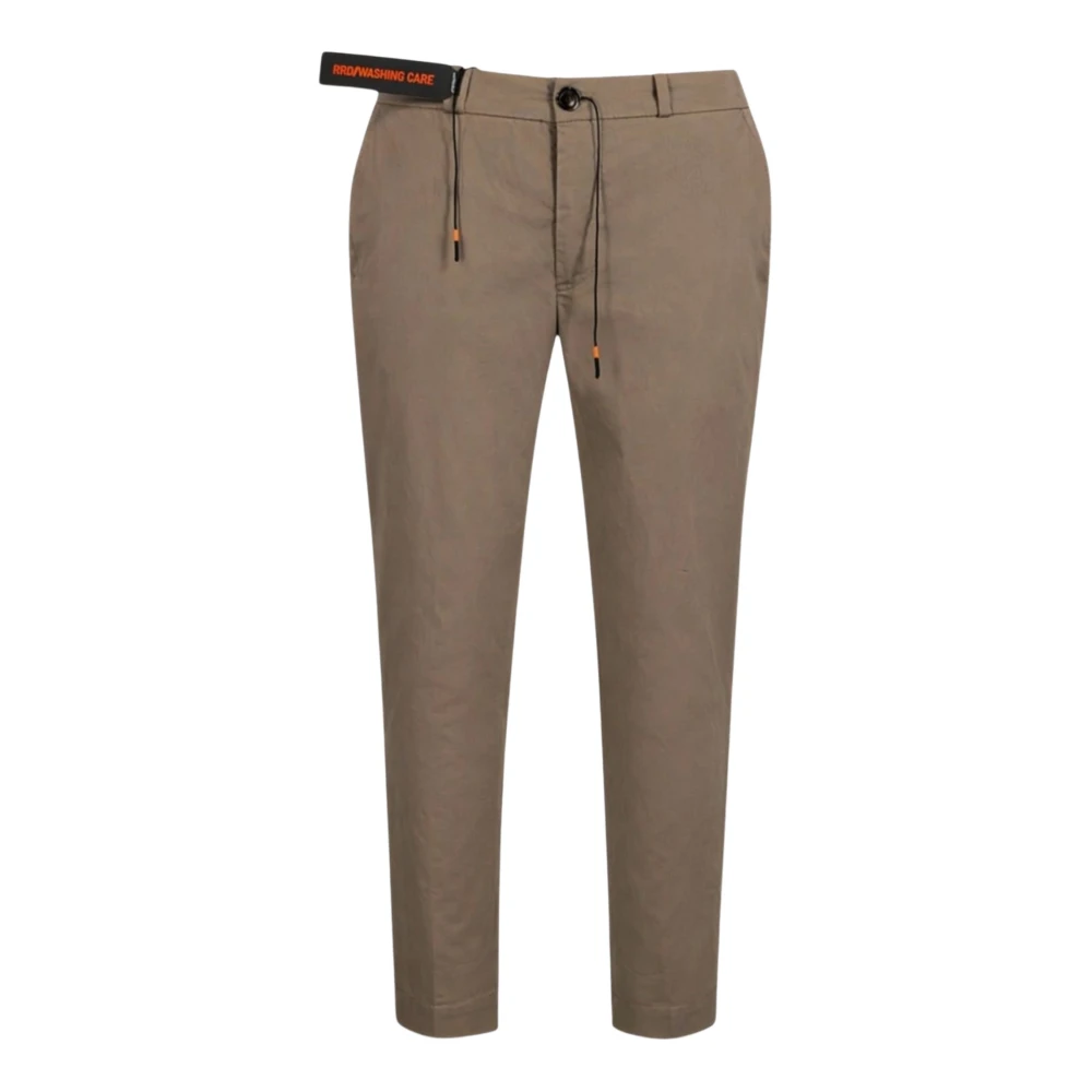 Rrd Men's Brown Cottech Chino Jo Pant - Chinos - 2XL - Trousers